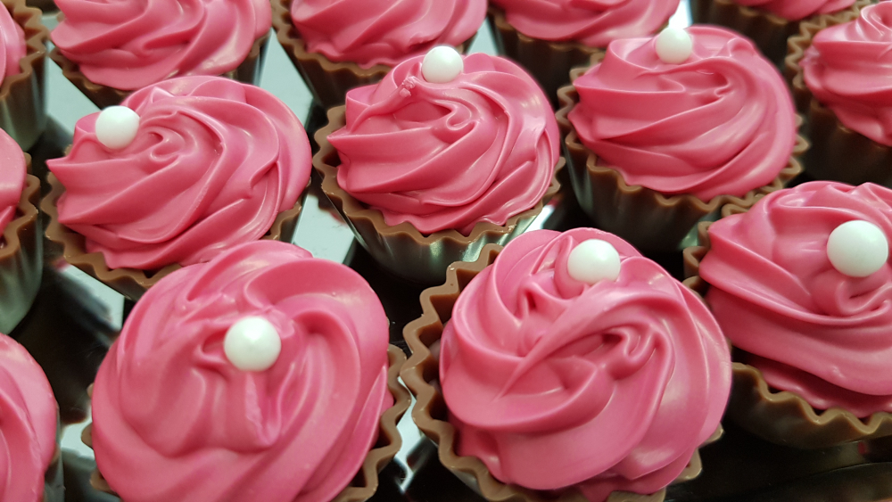 Cupcake Praline - Himbeere